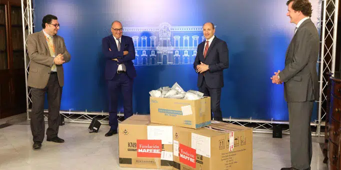 Fundación MAPFRE donates 100,000 masks to Malta